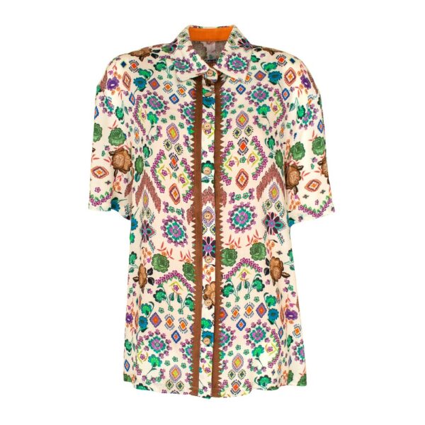 Boho Style Viscose Shirt